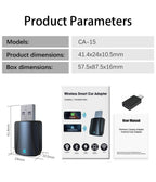 Wireless Carplay and Android Auto USB adapter