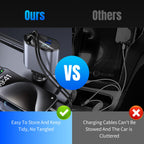 4-in-1 Retractable Fast Car Charger