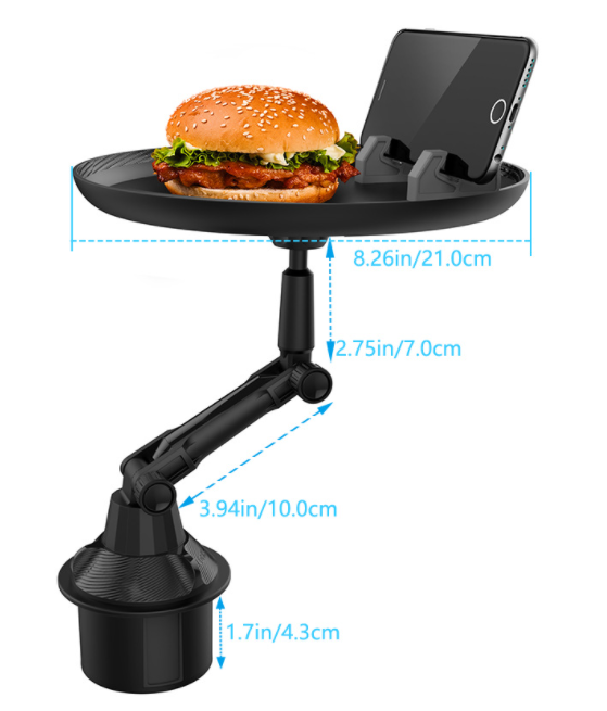 Car Cup Holder Tray Table