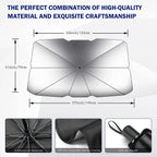 Foldable Windshield Sun Shade Umbrella