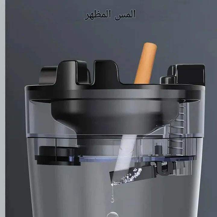 Smoke-Sealing Portable Car Ashtray