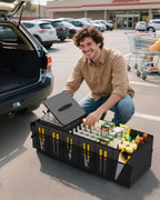 Foldable Trunk Organizer with 23L Cooler Bag