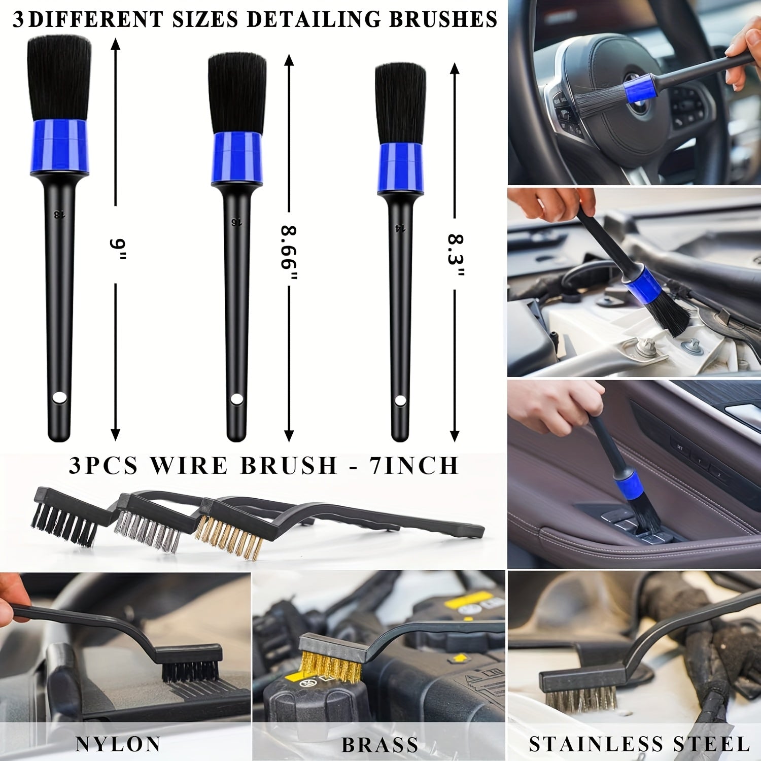 20-Piece Car Detailing Kit