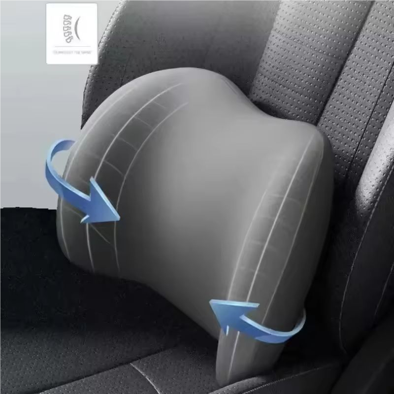 Memory Foam Car Lumbar Support Pillow
