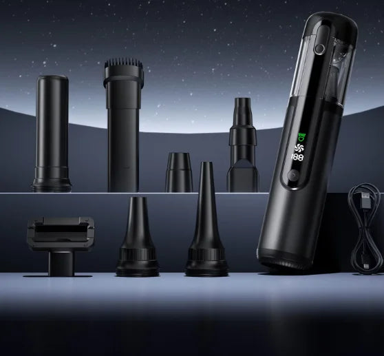 High-Power Cordless Car Vacuum & Blower
