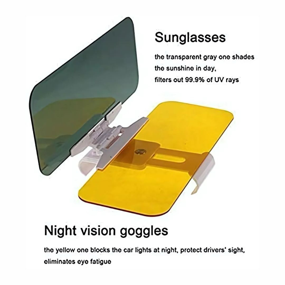 Day & Night Anti-Glare Sun Visor